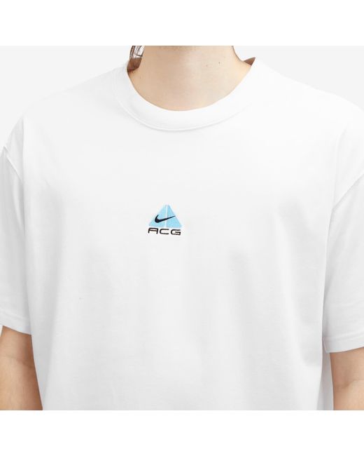 Nike White Acg Lungs T-Shirt for men