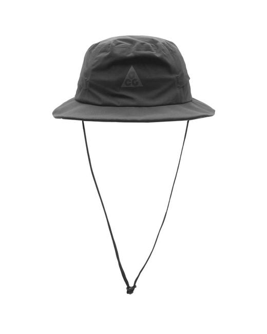Nike Black Acg Sf Bucket Hat for men