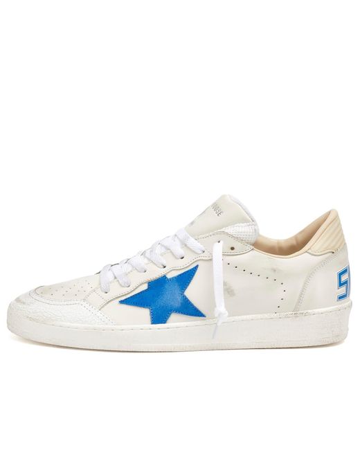 Golden Goose Deluxe Brand Blue Ball Star Leather Sneaker for men