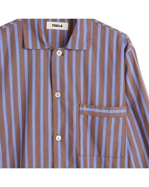Tekla Purple Sleep Shirt
