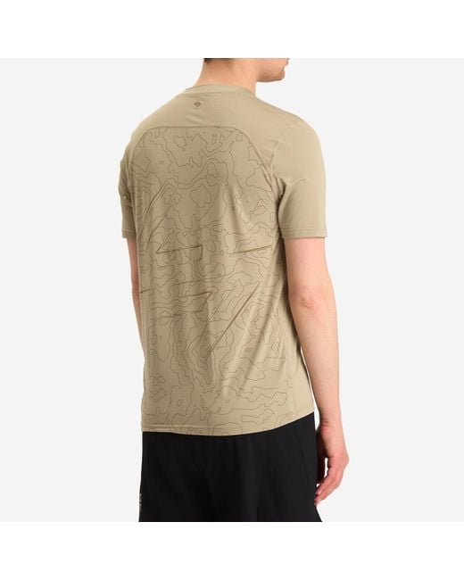 REPRESENT 247 Natural Contour Run T-Shirt for men