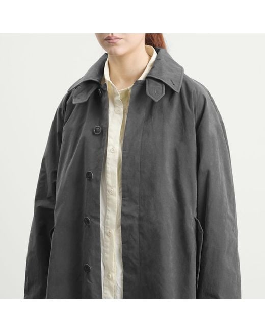 YMC Black Runner Trench Coat