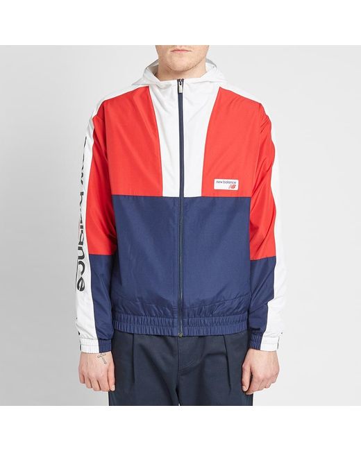 nb athletics windbreaker