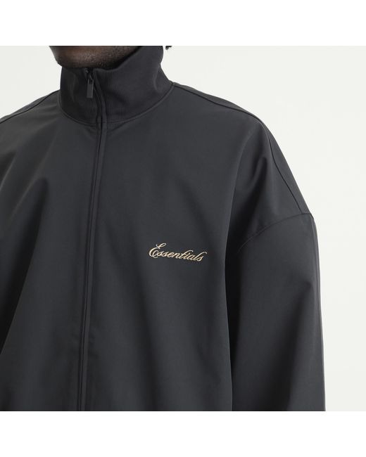 Fear Of God Black Signature Track Jacket for men