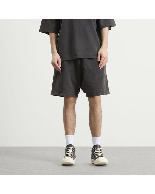 Entire studios Black Standard Sweatshort for men