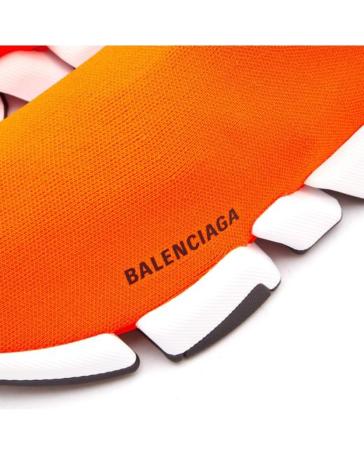 Balenciaga Speed Trainer Blue Orange for Men