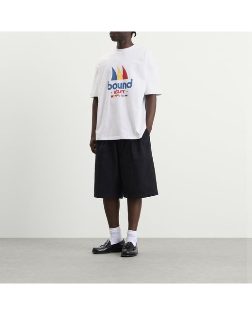 BOUND White Regate T-Shirt for men