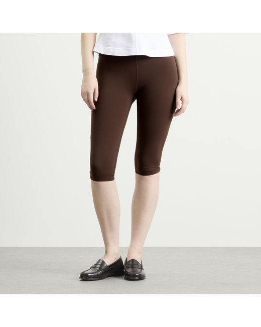 Tala Brown Capri Leggings