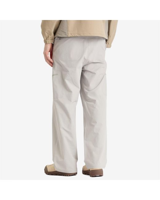 Hiking Patrol White Technical Trousers for men