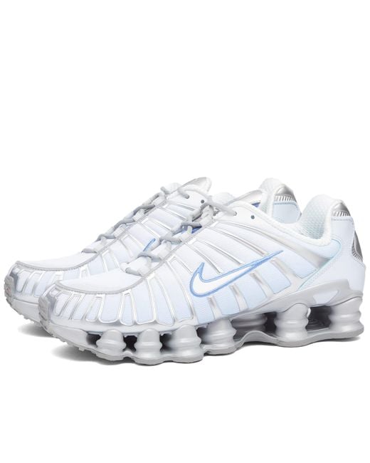 Nike White Shox Tl W Sneakers