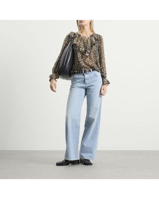 Rixo Green Milia Top