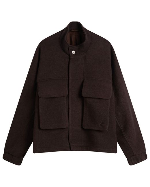 Ganter Black Wool Peveril Jacket for men