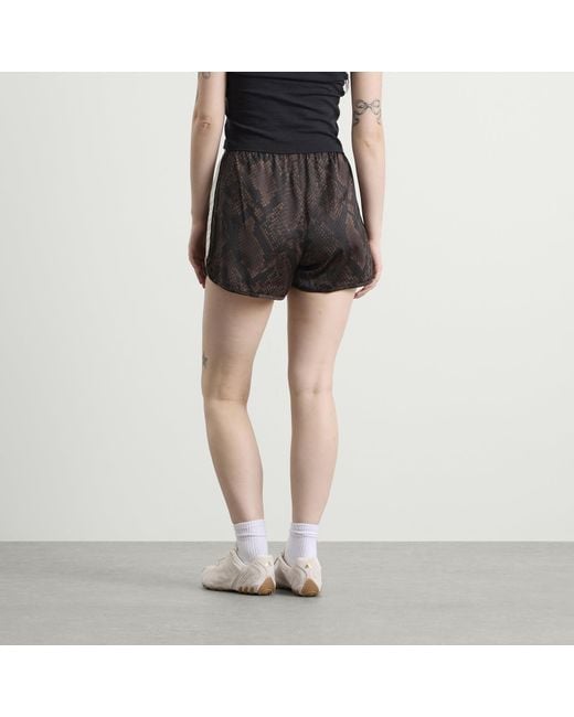 Adidas Black Satin Shorts