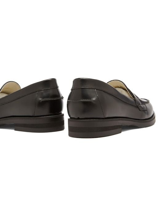 Duke & Dexter Black Wilde Thank You, Good Night Penny Loafer