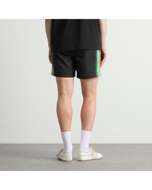 Casablanca Gray Monogram Swim Shorts for men
