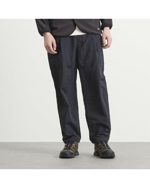 NANGA Blue Nylon Tusser Track Pants for men