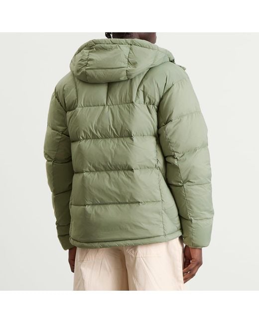 FRIZMWORKS Green Altavia Down Parka for men