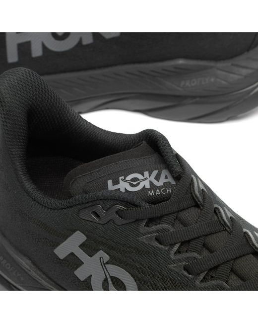 Hoka One One Black Mach 5 Sneakers