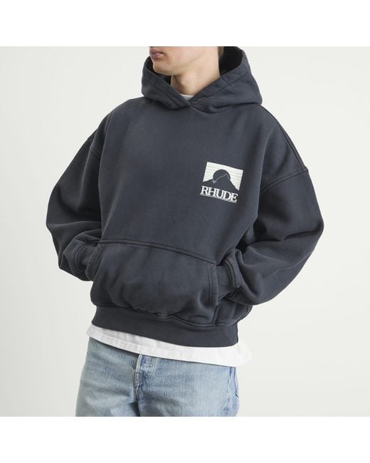 Rhude Blue Moonlight Pack Hoodie for men