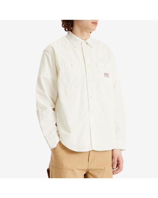 Thisisneverthat White Chambray Shirt for men