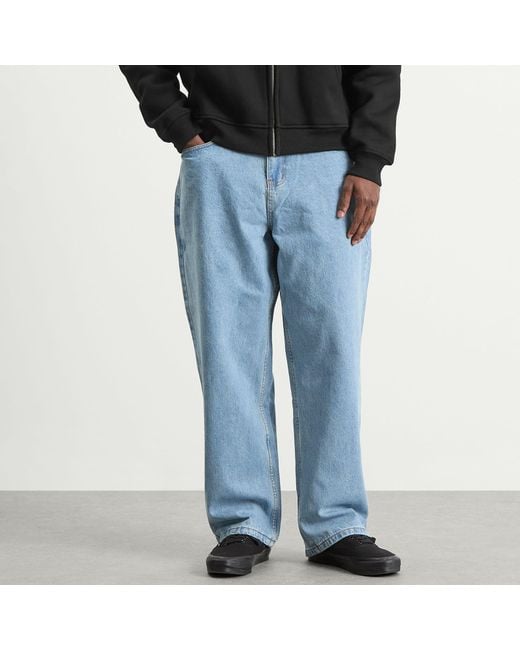 Butter Goods Blue Baggy Denim Jeans for men