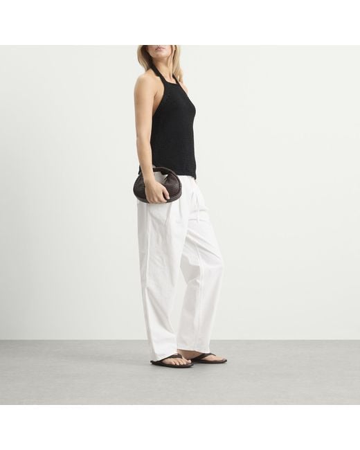 Rohe Black Rohe Chunky Knit Halter Top