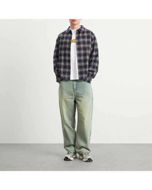 Butter Goods Green Trim Baggy Denim Jeans for men