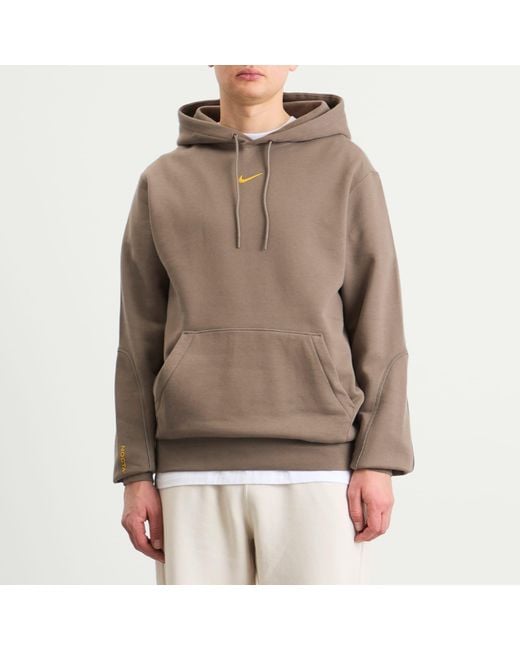 Nike Brown X Nocta Cardinal Stock Fleece Hoodie for men