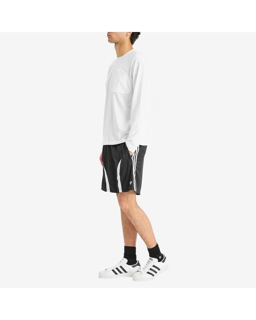 Adidas Black Adicolor Teamgeist Shorts for men