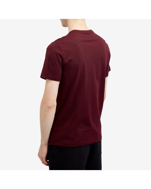 Fred Perry Red Logo T-Shirt for men