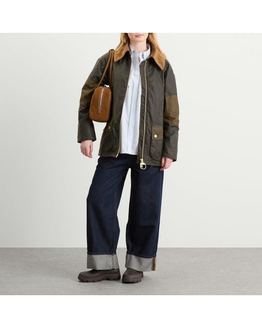 Barbour Green Allerston Wax