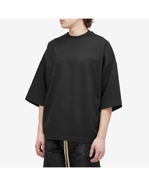Fear Of God Black 8Th Embroidered Thunderbird Milano T-Shirt for men