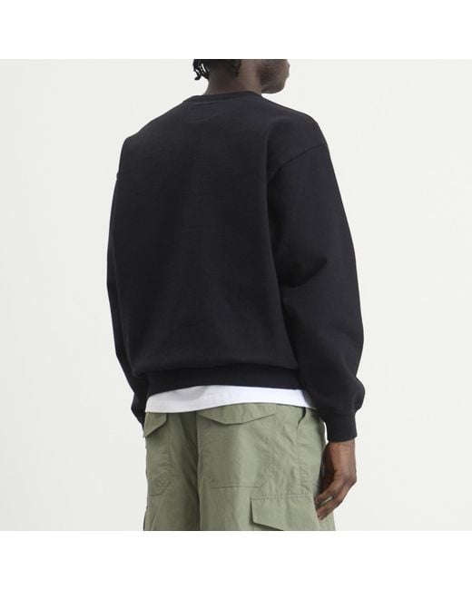 (w)taps Black Academy Sweater for men