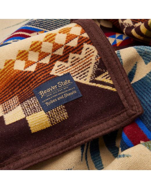 Pendleton Multicolor Jacquard Unnapped Throw