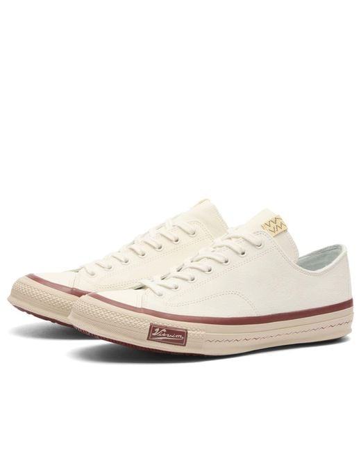 Visvim White Skagway Lo Suede Sneaker for men