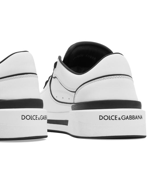 Dolce & Gabbana White Basket Sneakers