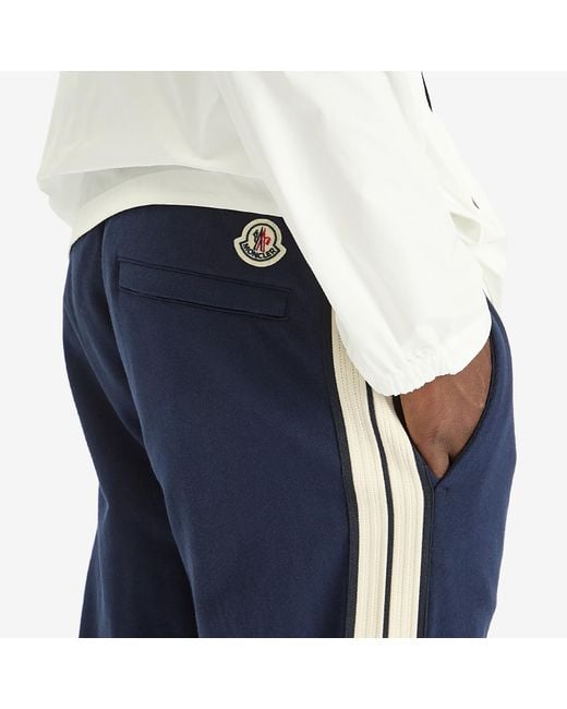 Moncler Blue Sweatpants for men