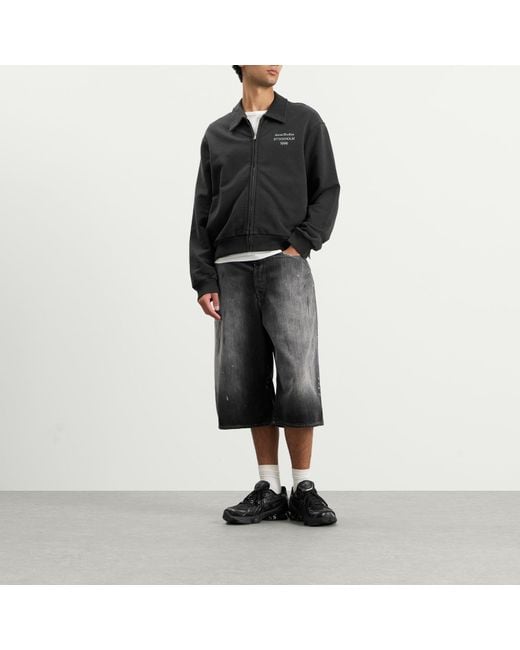 Acne Black Fokot U Zip 1996 Jacket for men