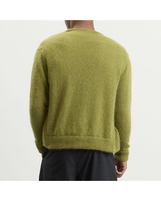 Second/Layer Green Second Layer Chevy Cardigan for men
