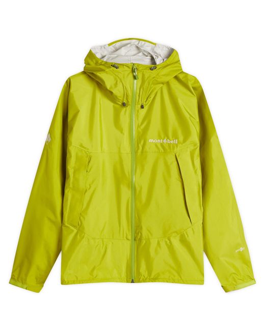 Montbell Green Rain Hiker Jacket for men