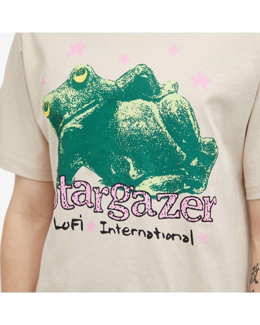 LO-FI Natural Stargazer T-Shirt for men