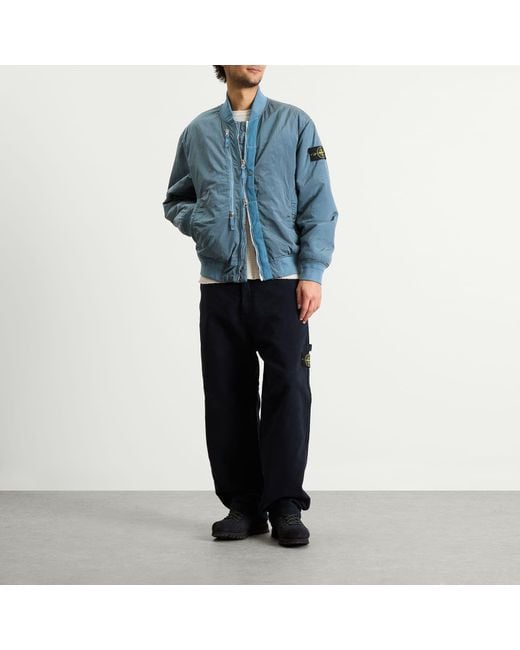 Stone Island Blue 4100038 Nylon Metal for men