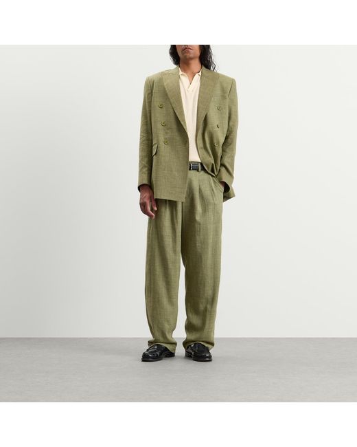 Ronning Green End. X Pleated Pant for men