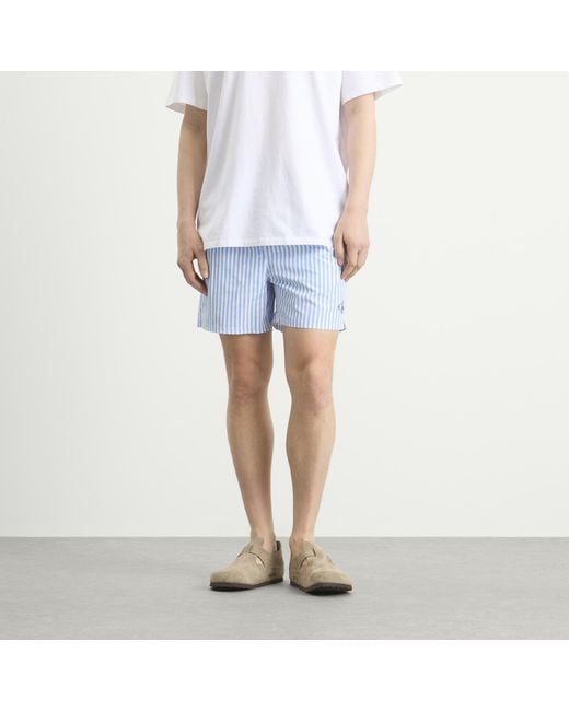 Calvin Klein Blue Drawstring Swim Shorts for men