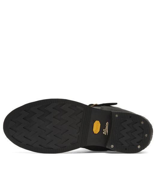 Visvim Black Folk Buckle Ankle Boot for men