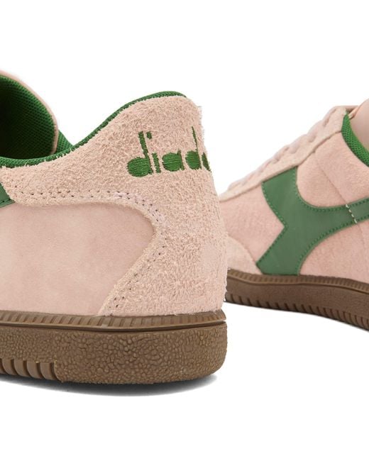 Diadora Brown Trainer Hairy Sneaker for men