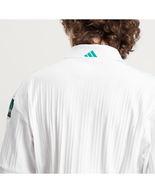 Adidas White Golf Eqt Polo for men
