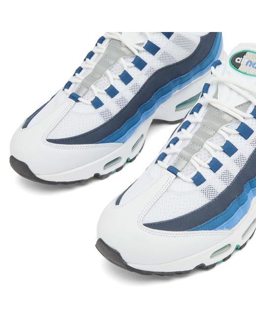 Nike Blue Air Max 95 Big Bubble Sneaker