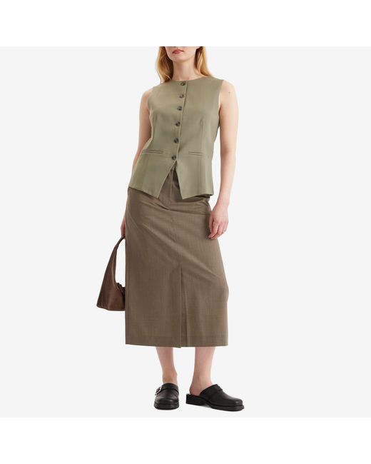 Samsøe & Samsøe Green Saruma Tailored Vest