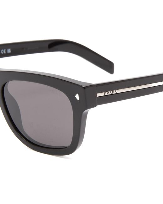 Prada Gray 0Pr B12S Sunglasses for men